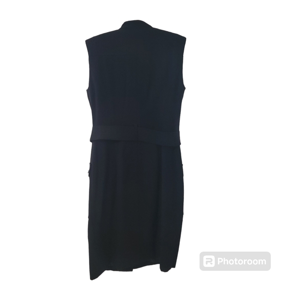 Calvin Klein Military Style Dress sz 2 - Picture 13 of 15
